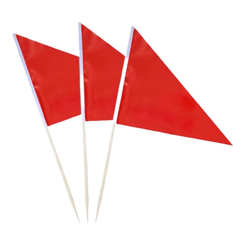 Training Red Ground Flags (10-Pack)