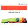 5 Stück Elastische Übungs-Widerstandsbänder Ring Körpertraining Fitnessbänder Trainingsgeräte