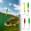 Professional Long Casting Catfishes Fishing Rigs with Carbon Steel Hook and Foams Float for Enhances Sensitivity
