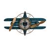 Hometime Aeroplane Propeller Wall Clock