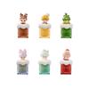 New POP MART DIMOO Snowman's Letter Collection, Fragrance Candle 2023 Theme Mystery Boxes Single Mystery Box/Full Box 6 Pcs PPMT-2311-0074