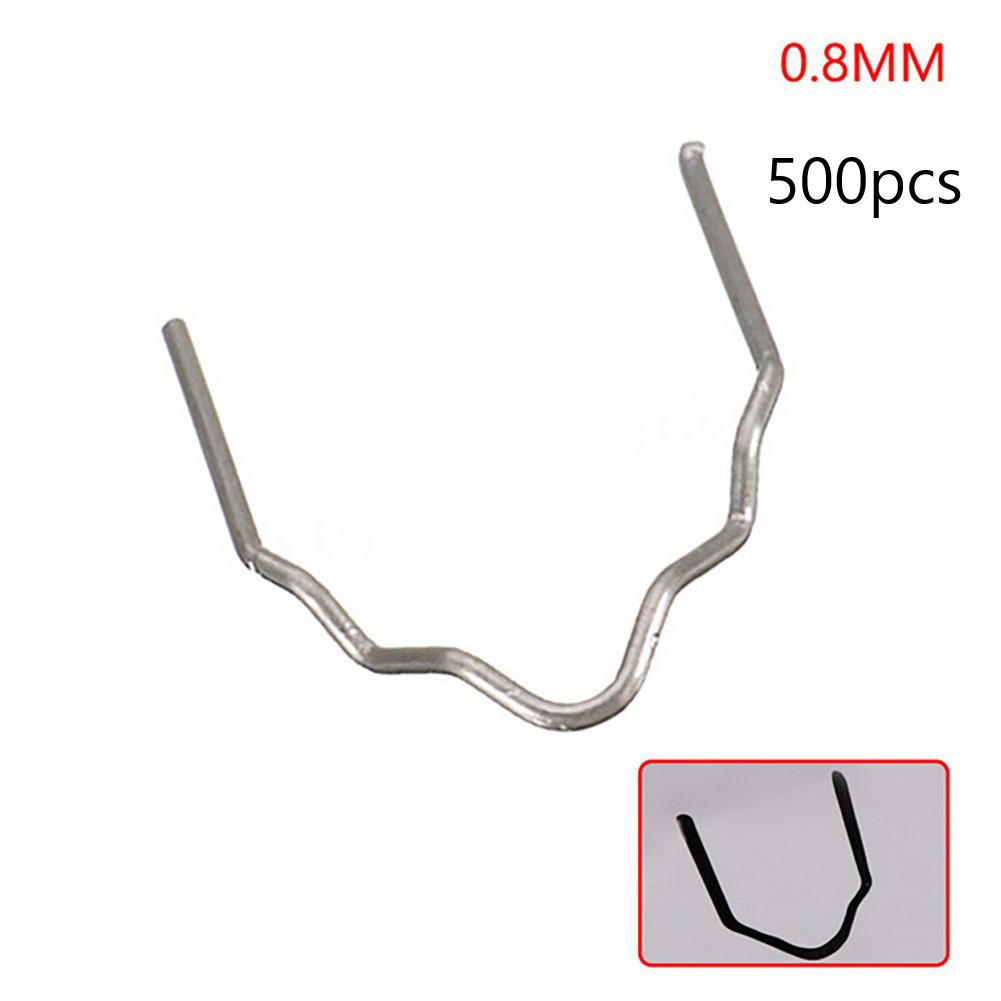 0.8mm Hot Stapler Staple 500Pcs Plastic Welder Repair Kit Brand New