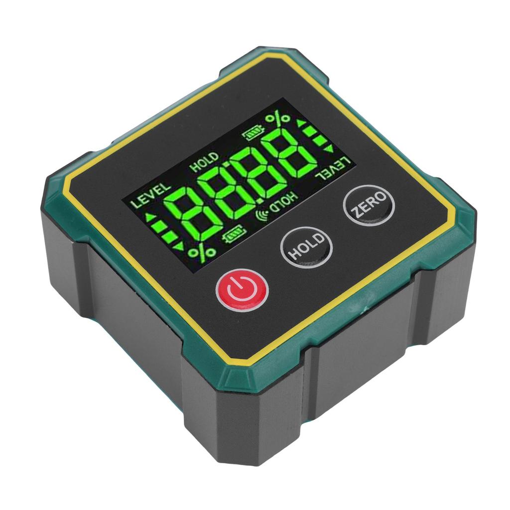 Digitale Winkelmessgerät mit Magnetfuß Winkel Neigung Umrechnung Elektronisches Winkelsuchwerkzeug mit Datensperre