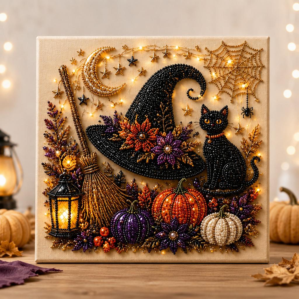 Halloween Painting Kit with DIY Set for Adults and Kids
