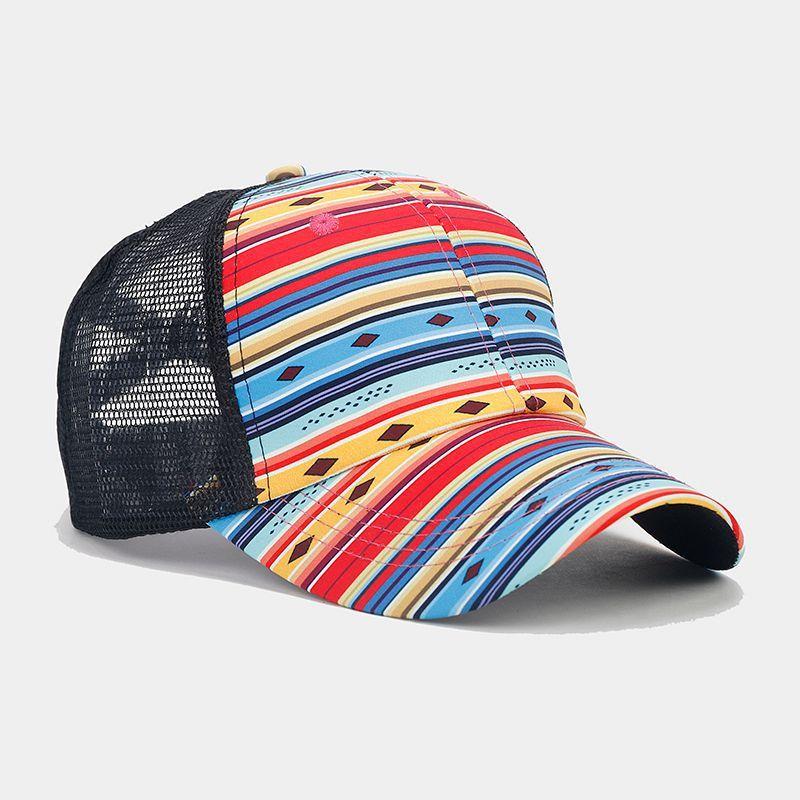 Cappellino da Baseball Estivo da Donna con Rete Traspirante in Poliestere per Protezione Solare Viaggi all'Aperto