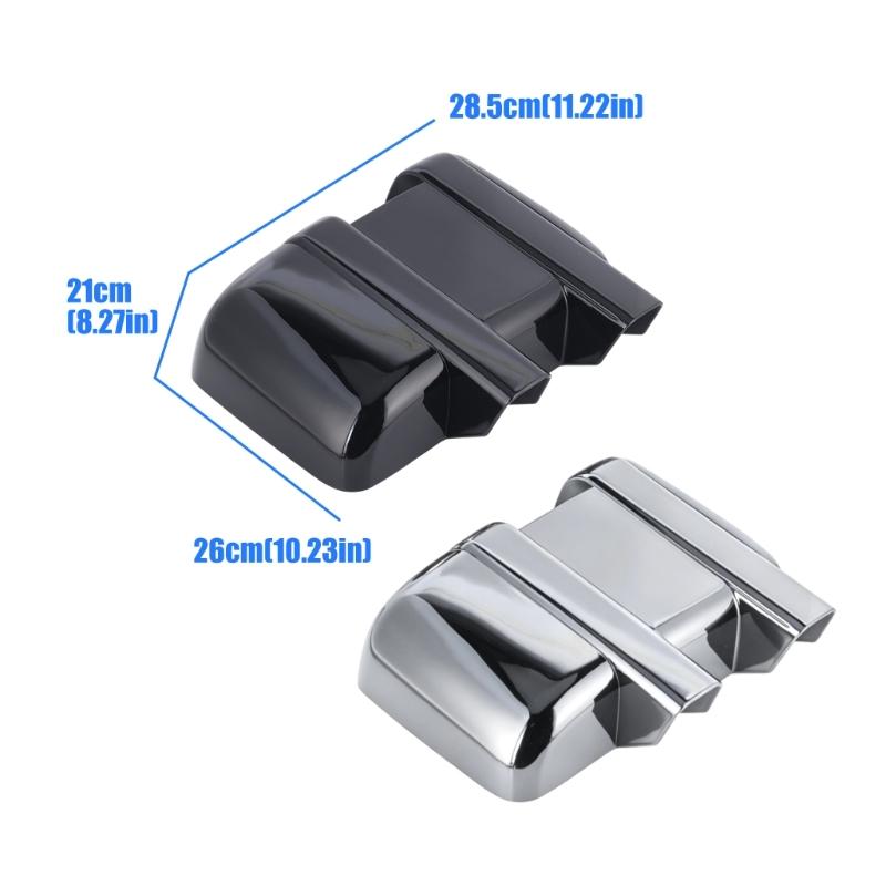 Replacement Exterior Mirror Covers for Listed 2008-2016 Vehicle Application, 1 ABS Pair for Left and Right Sides