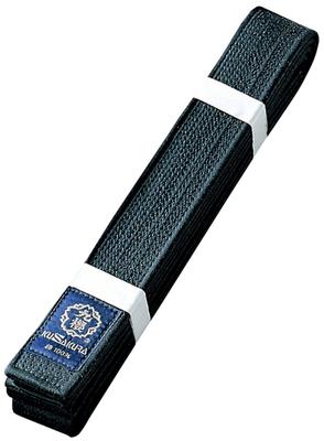 Kuzakura JE Black Satin Belt Size JE55B (for Dan) 5.5