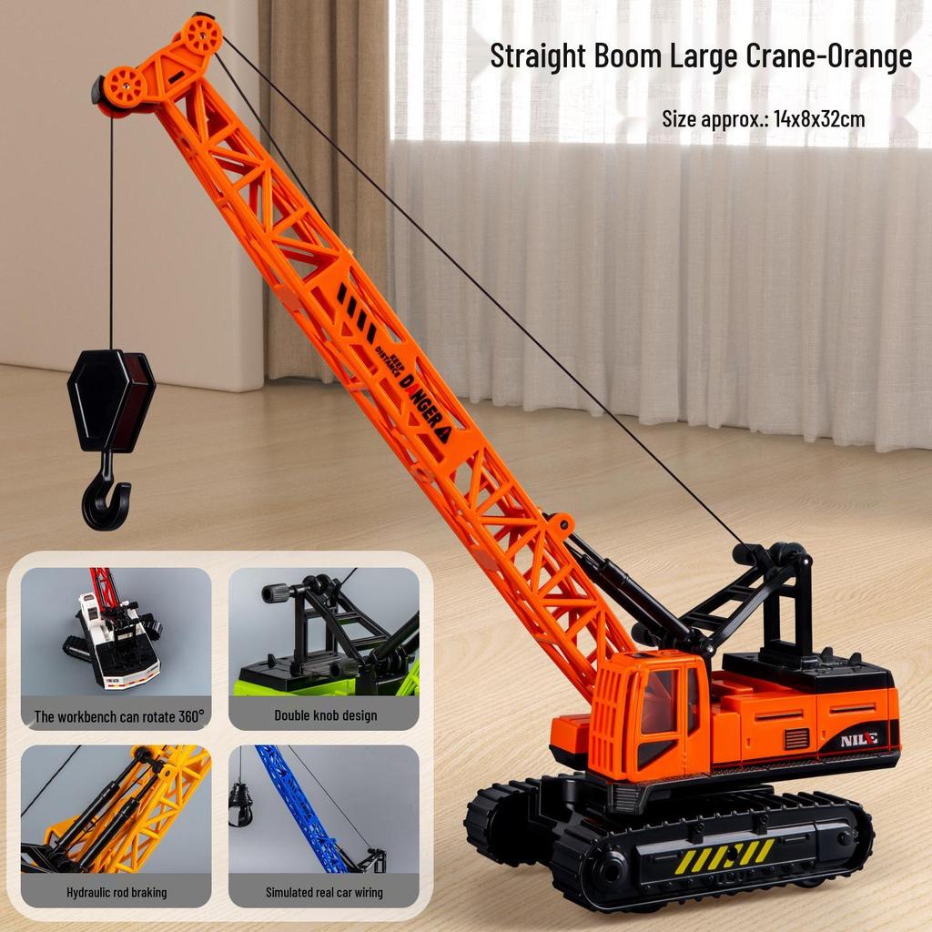 Eylemsizlik Mühendislik Aracı için Damperli Kova ve Forklift Durdurma Arabası Modeli ile Çocuk İtmeli Ekskavatör Oyuncağı.