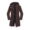 Womens Waterproof Hooded Jacket Winter Long Coat Casual Loose Fit Raincoat Commute