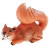 2xRealistic Squirrel Figurine for Home Office Table Garden Yard Statues Lawn