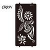 Wedding Henna Stencil Reusable Indian Tattoo Stencils, Mehndi Hand Painting Templates, Bohemian Style DIY Flower Pattern for Body Art, Festival Makeup