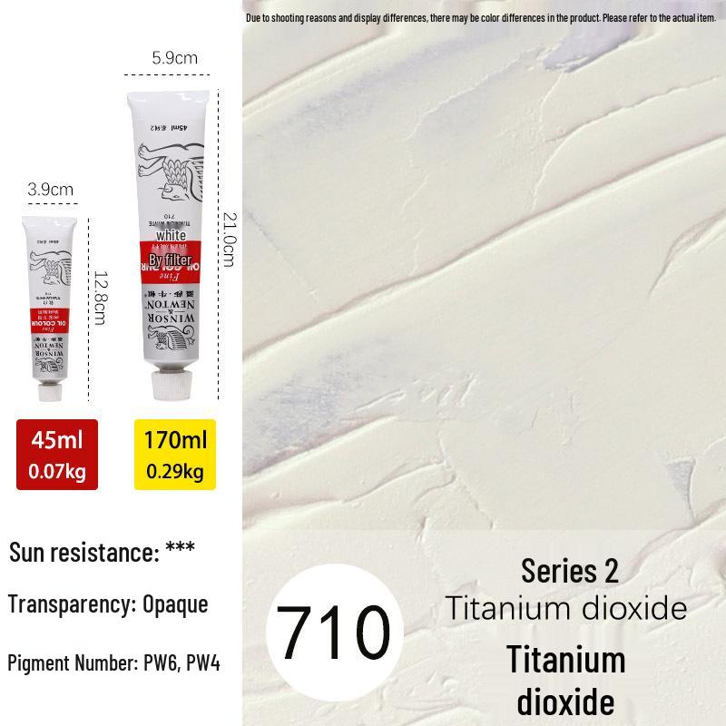 Winsor & Newton 45ml Ölfarben-Tube Nachfüllpackung - Schwarz & Weiß Graffiti Kunstbedarf