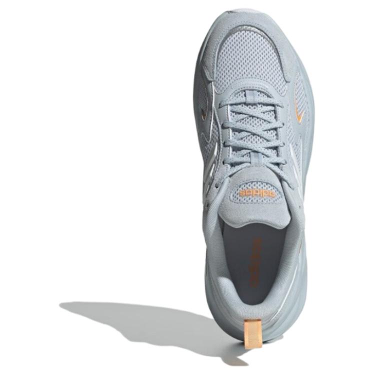 Adidas Ozwave Fabric Synthetic Leather Comfortable Versatile Breathable Low-Top Dad Shoes Unisex Sneakers Blue White Orange JI1589