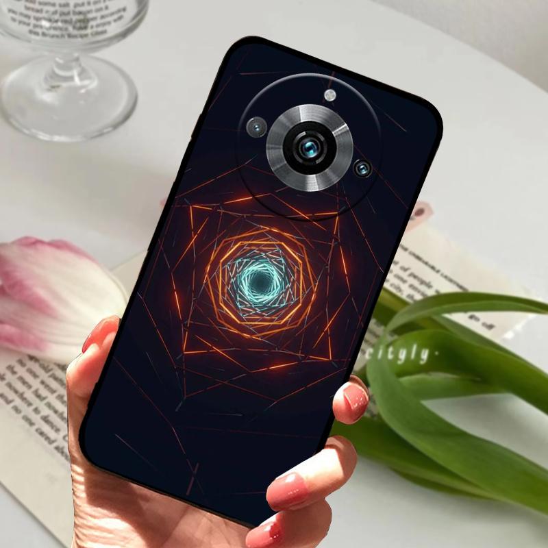 Pro pouzdro Realme 11 Pro Plus Silikonové nárazuvzdorné měkké TPU kryt telefonu Pro Realme 11 11Pro+ 5G Funda Realme11 Pro Capa Kreslený