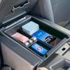 Center Console Organizer Tray Compatible With -2025 2026 Chevrolet Silverado/GMC Sierra 1500, -2026 Silverado/Sierra 2500HD 3500HD, Armrest Storage