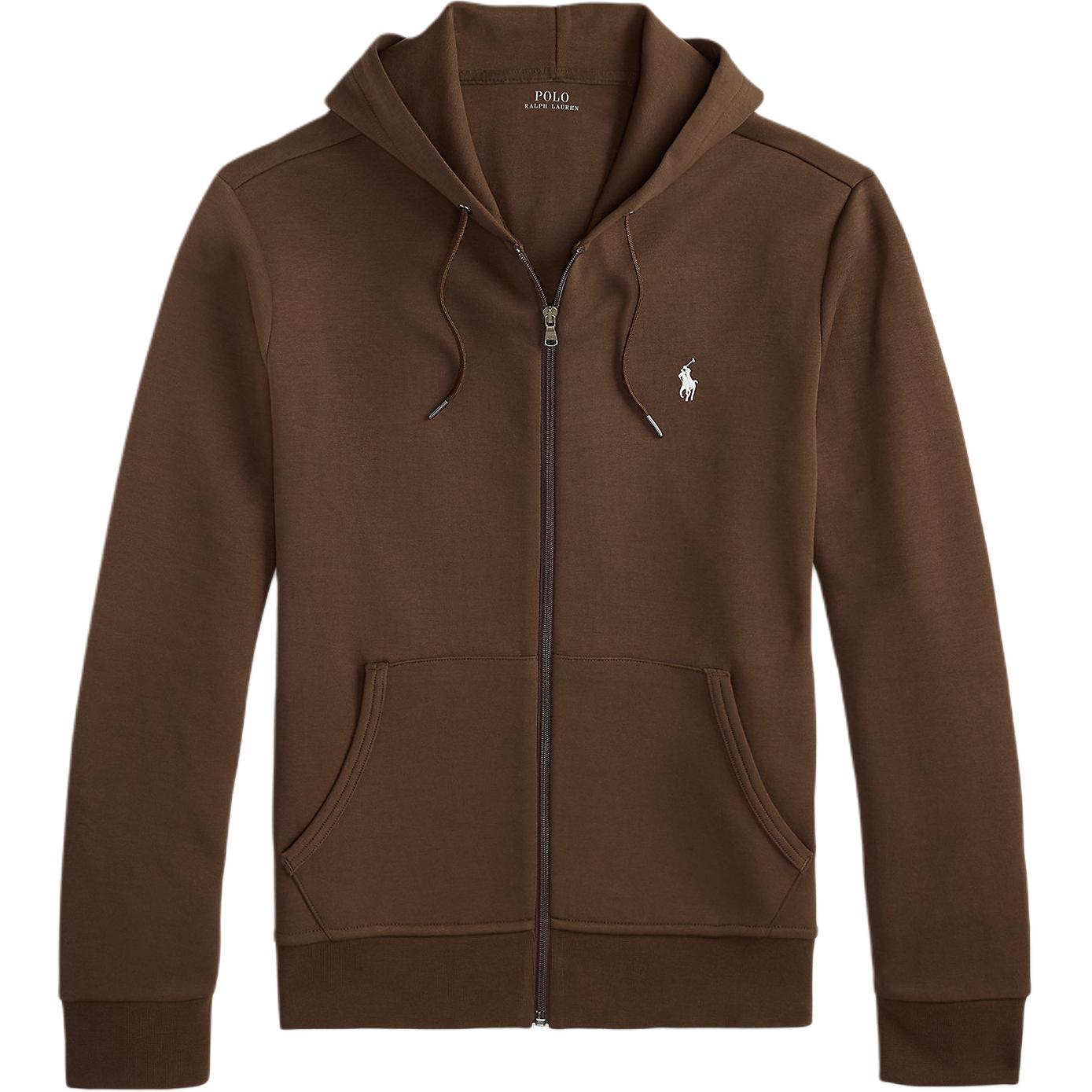 

Polo Ralph Lauren Вышитый логотип маленькой пони Двусторонний вязаный худи на молнии с длинными рукавами из смесового хлопка Мужской свитшот 710881517-096 S