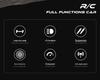 1:16 Alloy Remote Control High-Speed Climbing Car - 2.4G Anti-Interference, Big Foot Toy for Boys