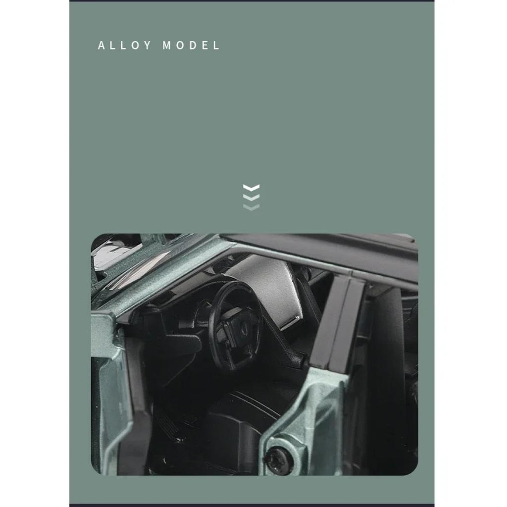 1/32 BYD Look UPAT U8 SUV Alloy Model Car Toy Diecasts Metal Casting Sound and Light Car Toys for Children Vehicle