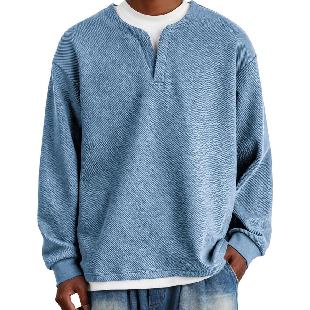 Herren Freizeit-Kapuzenpullover mit Reißverschluss