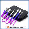 Manicure Set 6 Pcs Stainless Steel Nail Clipper Set Classic Nail Tools with Storage Case Fingernails and Travel Use And Home