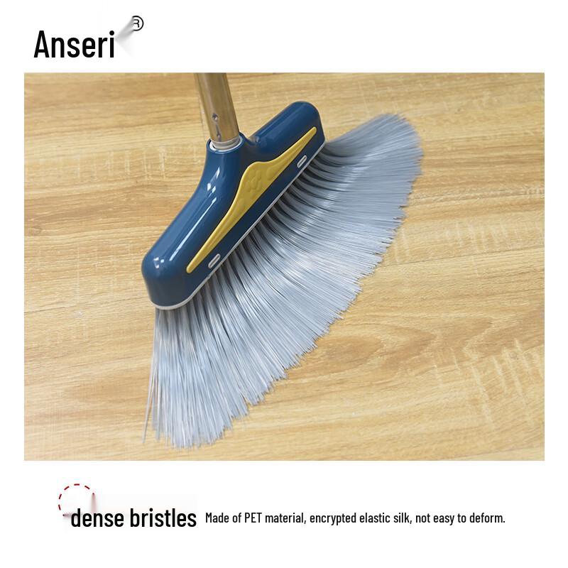 Ansellery 711288 Detachable Broom & Dustpan Set