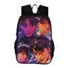 Kpop Witch Hunting Team Trendy Children's Shoulders HD Printed Large Capacity Lightweight Back Protection Student Backpack CLE