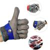 Stainless Steel Cut Resistant Gloves Oyster Shelled Gloves A9 Protection Level Mitt for Shucking Glass Handling And Industrial Use