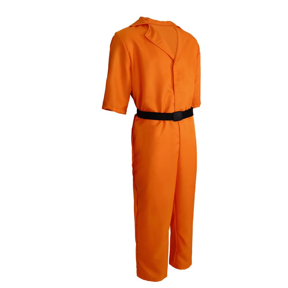 Luigi Halloween Cosplay Costume For Adults Polyester Jumpsuit For Stage Performance