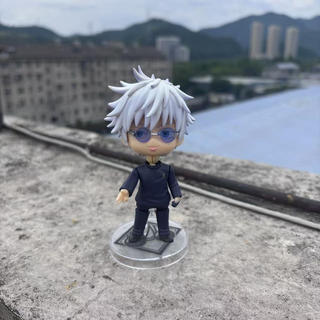 Cheap  Anime Jujutsu Kaisen Gojo Satoru Cute 2205 Figure Model Toys