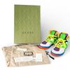 Pristine GUCCI High Cut Sneakers BASKET Vintage Processing Multicolor 37 661310 Used