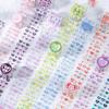 Cute Laser Love Heart Decorative Adhesive Tape Masking Tapes Planner Hand Account Album Diary Scrapbooking DIY Korean Stationery