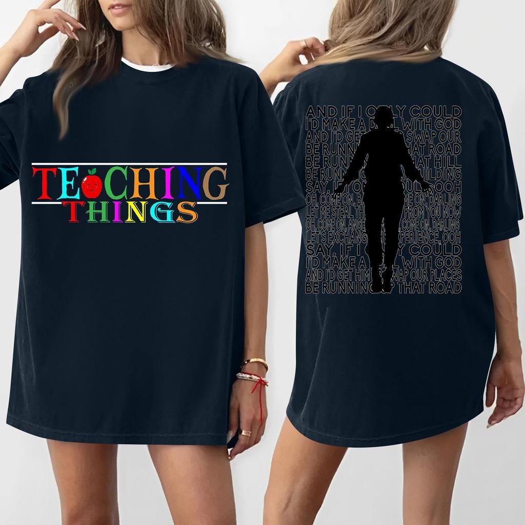 Women's Round Neck Printed Short-sleeved T-shirt Top