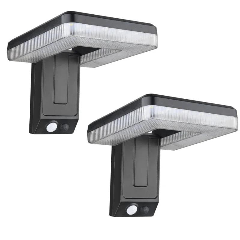 120° Solar LED Light Outdoor Wall Light Waterproof Spotlight Motion Sensor Solar 3 Modes Street Light Garden Garage Decoration