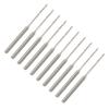 652F Multipurpose 10 Pieces 2.35mm Shank Mini Twist Drill Bits Set for Home Repair and Craft Enthusiasts Engraving Drill Bits