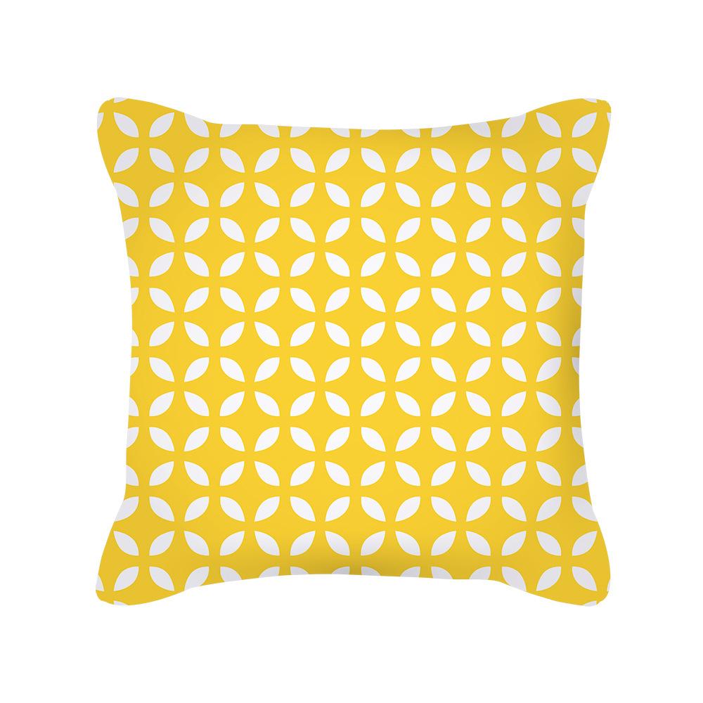 Modern Simple Geometric Pillow Nordic Style Peach Skin Bedside Cushion Cover Waist Pillow Cover New Home