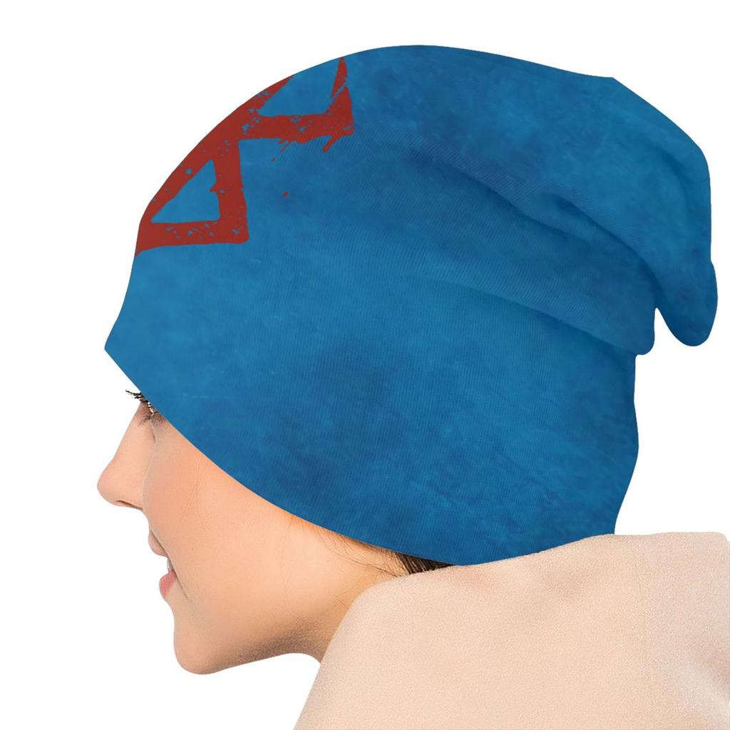 Berserk Sacrifice Mark Bonnet Hat Knitting Hat Unisex Women Fashion Unisex Kentarou Miura Manga Winter Warm Skullies Beanies Caps
