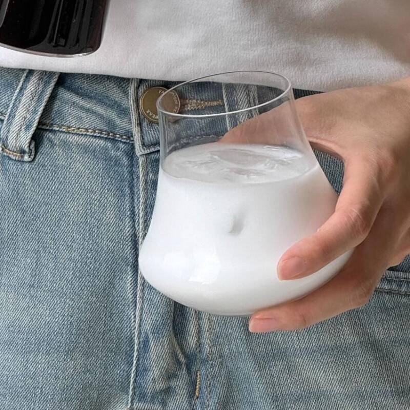 Verre à whisky 350 ml avec glaçons pour dégustation de vin, whisky, cocktail, bière, café, lait, verre à whisky