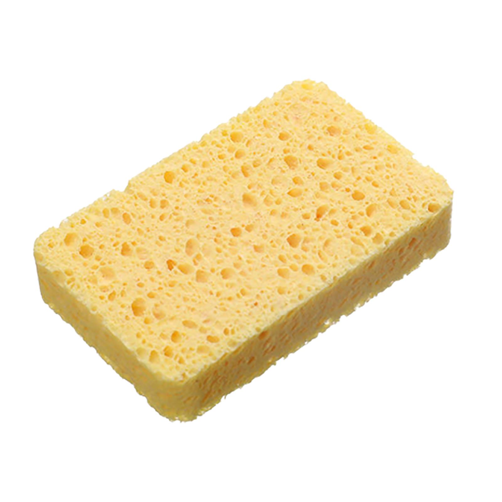 

Wood Pulp Sponge Dish Washer Household Kitchen Cleaning Non-greasy Double-sided Cleaning Degreasing Sponge Dish Washer. One Size