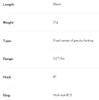 DUO Beach Walker 85 Axcion Slim Synkende Sluk CCCZ184 (2414)