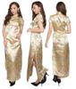 Clearstone Royal China Cosplay Halloween Cheongsam Kleid Lang S Gold Libelle/Gold Damen