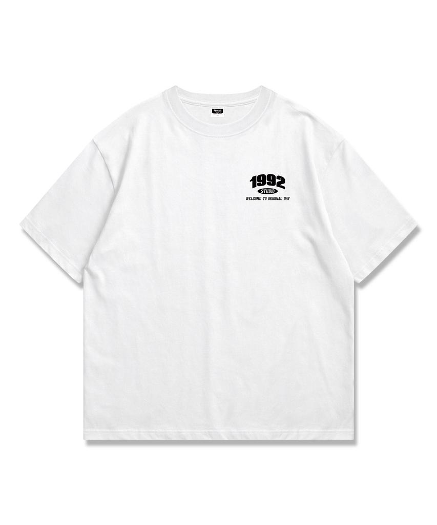Original Day Signature 1992 Studio Oversized Short Sleeve T-Shirt 4 Colors