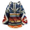 Women's  Winter Loose Horn Buckle Travel Style Cloak Coat
