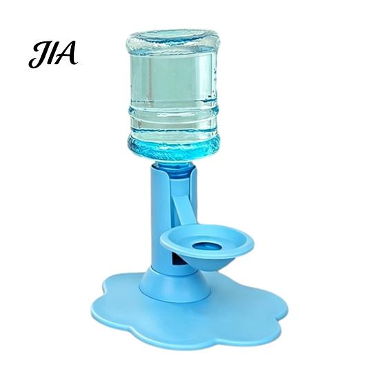 Automatisk VannDispenser for Katter Tyngdekraftmatet KattDispenser, 640ml Beholder, PåfyllingsSkål, Opphøyd Enkel Rengjøring KattedyrSkål Håndfri HydreringsStasjon