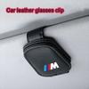 Auto Leder Brillenclip, kratzfester verschleißfester Sonnenbrillenclip, Autozubehör, für M M3 M5 M6 X3 E46 E90 F30 G20 E36