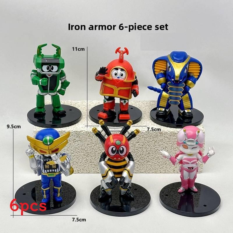 

B Robo Kabutack Pvc Car Ornament With Anime Character Display For Car Enthusiasts