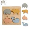 3D Cartoon Animal Puzzles Toys Silicone Jigsaw Puzzle Toys For Children Board Games Montessori Educational Toys Baby Blocks Gift