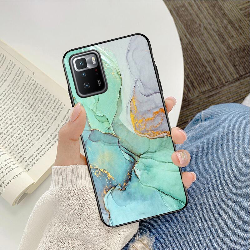 Farbige Marmor Malerei Telefon Fall Für Xiaomi Redmi Hinweis 11 10 Pro Hinweis 8 Pro 9Pro Note9 9S 10S 9T Redmi 10 9C 9A