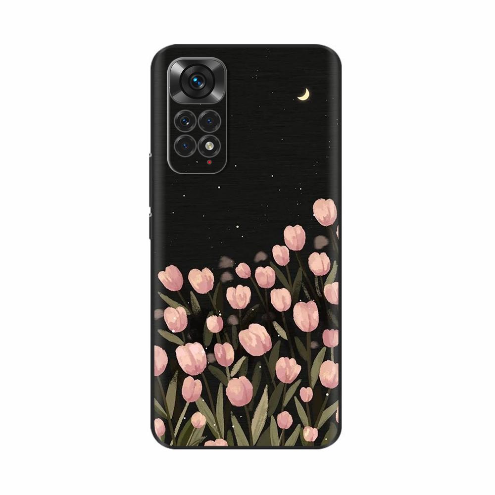 For Xiaomi Redmi Note 11 Case Note 11S Butterfly Soft Liquid Silicone Cover Full Protection Phone Case For Redmi Note 11s Note11