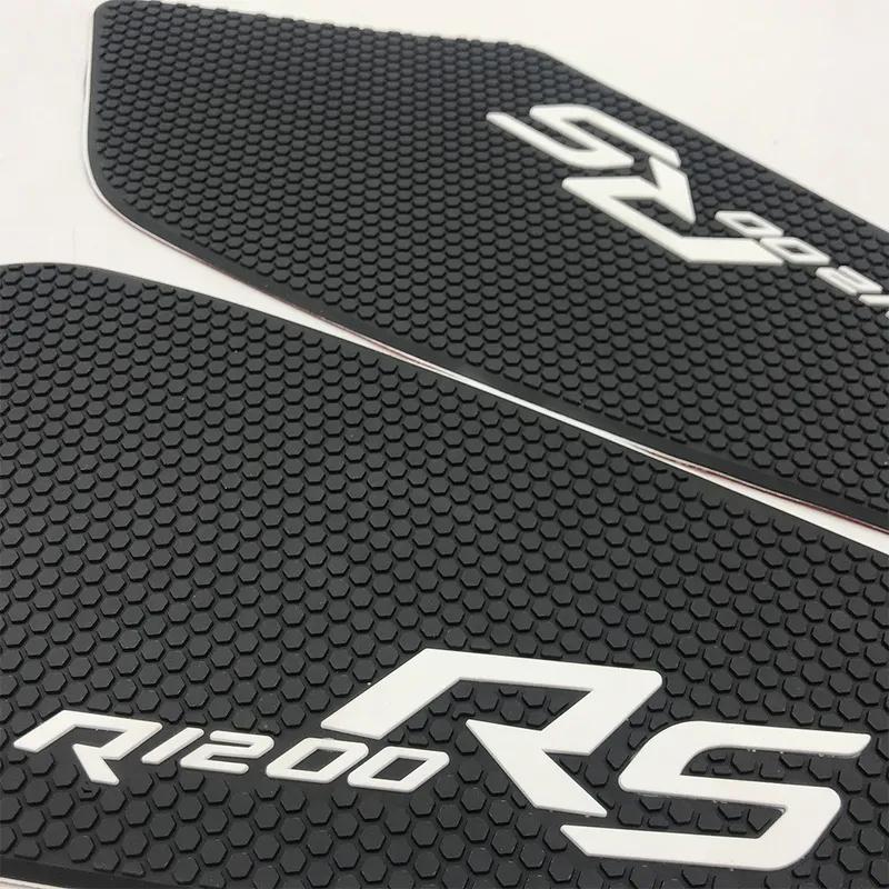 For BMW Motorcycle Anti Slip Sticker Tank Traction Pad Side Knee Grip Protector R1200RS R1200 R 1200 RS 2014-2018