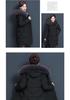 Mid-Length Down Cotton Jacket for Middle-Aged and Elderly Women